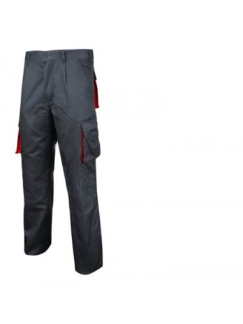 PANTALONE MULTITASCHE GRIGIO